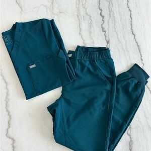 Men’s Figs - Teal Scrub Set